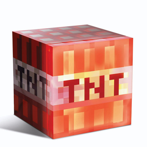 Mini Frigorífico de blocos TNT 6,7L Minecraft