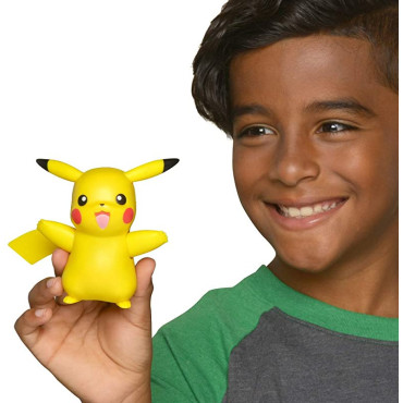 Pikachu Interactivo Figura Pokemon Som de Luz e Movimento