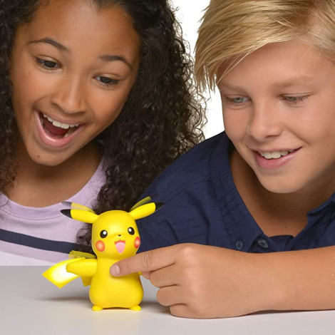 Pikachu Interactivo Figura Pokemon Som de Luz e Movimento