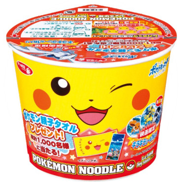 Ramen com molho de soja Pokemon Pikachu 38 Gr