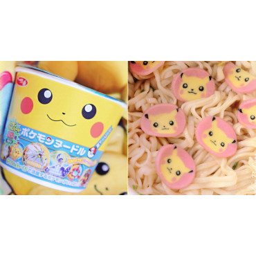 Ramen com molho de soja Pokemon Pikachu 38 Gr