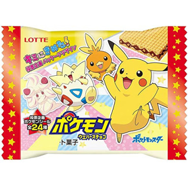 Wafer Chocolate Pokemon 23gr