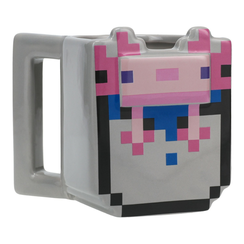 Caneca Minecraft 3D Ajolote Minecraft