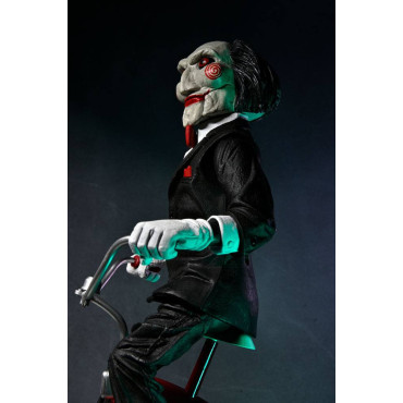 Saw figura con sonido Billy Triciclo 30cm NECA