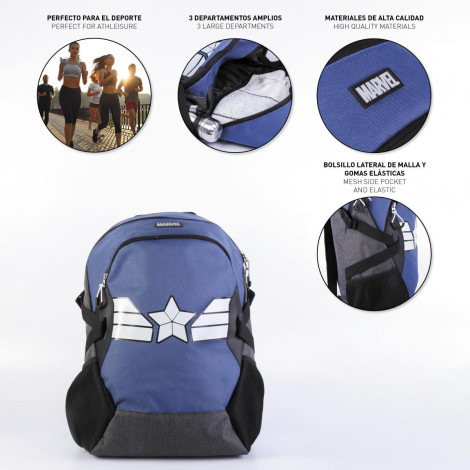 MOCHILA CASUAL DEPORTE MARVEL