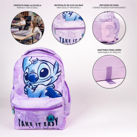 Mochila escolar Stitch Disney