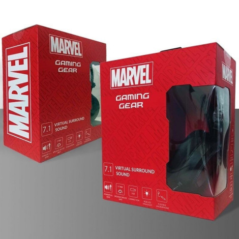 Auricular para jogos Spider Man Marvel