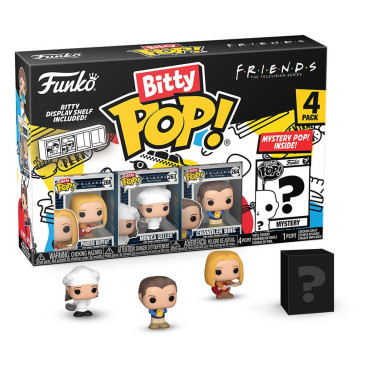 Pacote de 4 Bitty POP! Phoebe Friends