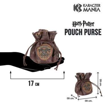 Bolsa castanha Harry Potter