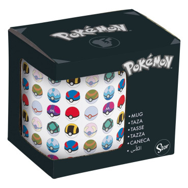 Caneca Pokémon Pokeballs