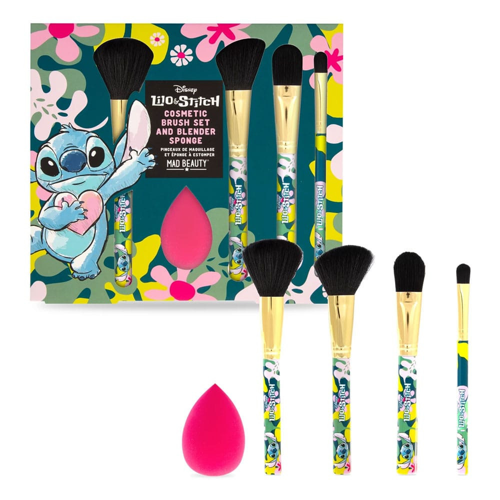 Conjunto de pincéis de maquilhagem Lilo & Stitch