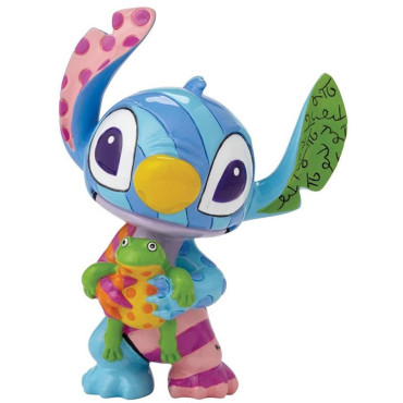 Figura Stitch com sapo Disney Britto 9 cm