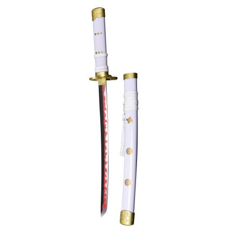 Zoro's Enma Branco Mini Katana One Piece 45 cm