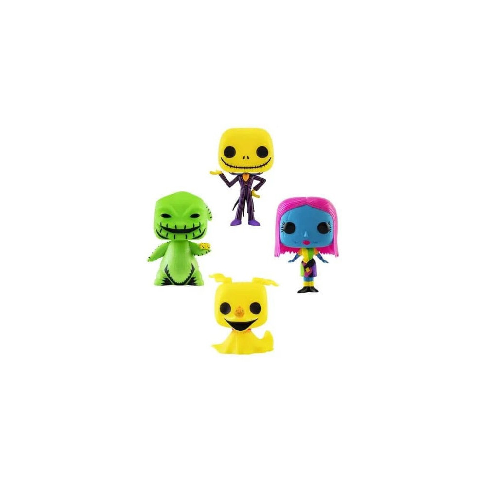 Conjunto de 4 Funkos POP! Nightmare Before Christmas 9 cm