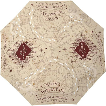 Guarda-chuva do Mapa do Maroto de Harry Potter
