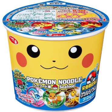 Ramen de marisco sabor Pokémon Pikachu 38 Gr