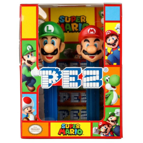 Dispensador de Rebuçados Surprise PEZ Super Mario