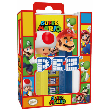 Dispensador de Rebuçados Surprise PEZ Super Mario