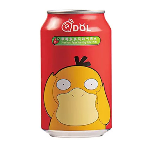 Refresco Qdol Morango Psyduck Pokemon