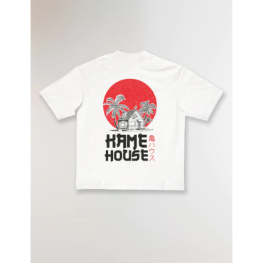 T-shirt Kame House Dragon Ball Fabricado no Japão