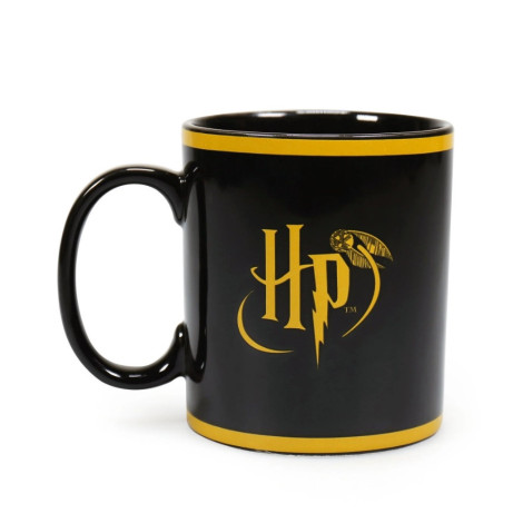 Caneca com brasão de armas de Hogwarts Harry Potter 