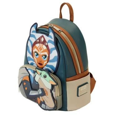 Mochila Ahsoka e Yoda para bebé Star Wars