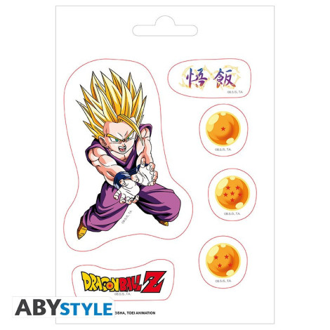 Conjunto de autocolantes Gohan e Trunks Dragon Ball