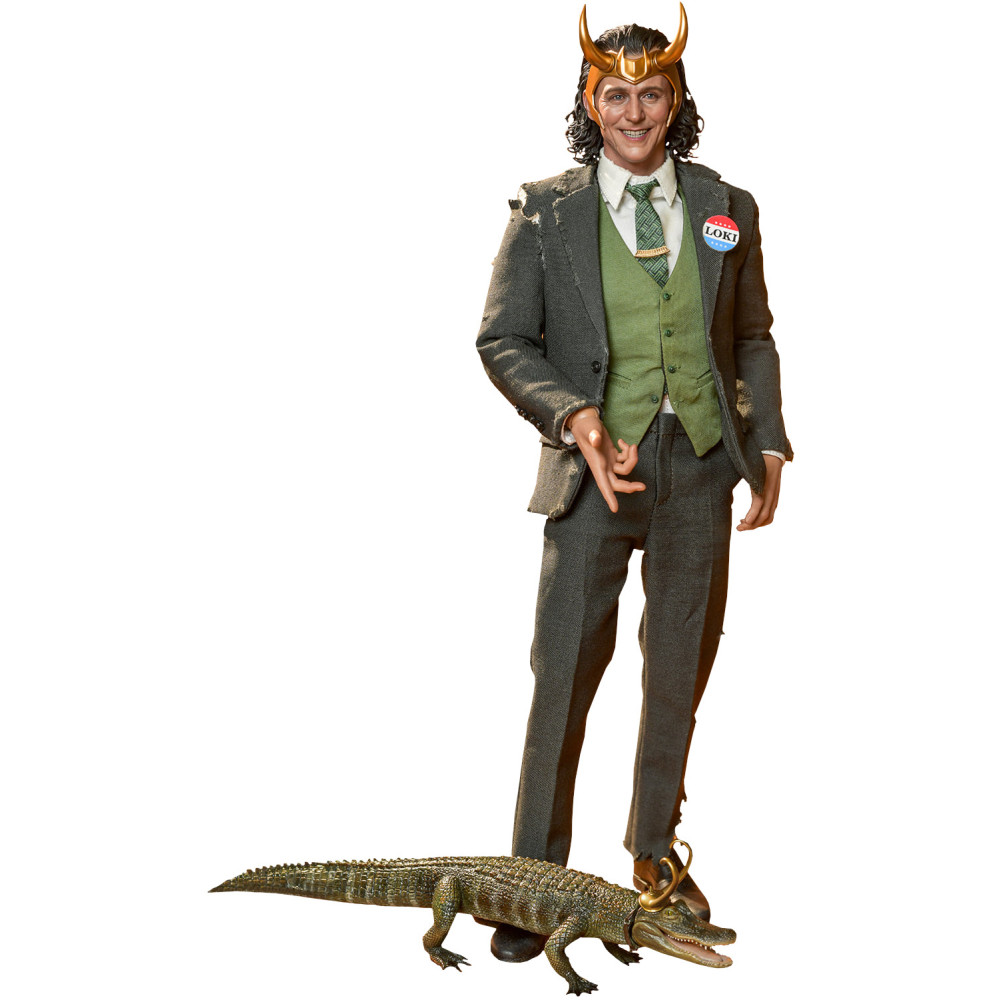 Figura 1:6 Presidente Loki Hot Toys Marvel 31 cm