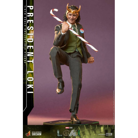 Figura 1:6 Presidente Loki Hot Toys Marvel 31 cm