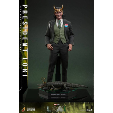 Figura 1:6 Presidente Loki Hot Toys Marvel 31 cm