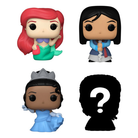 Disney Princesses 4 pacotes de figuras Bitty POP! 2