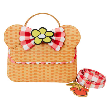 Cesto de piquenique da Minnie Mouse Bolsa Disney Loungefly