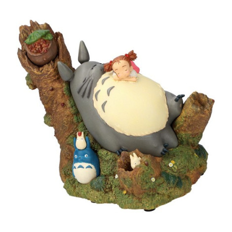 Caixa de música Totoro e Mei Siesta 14 cm