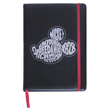 Caderno A5 Mickey Mouse Disney Letters