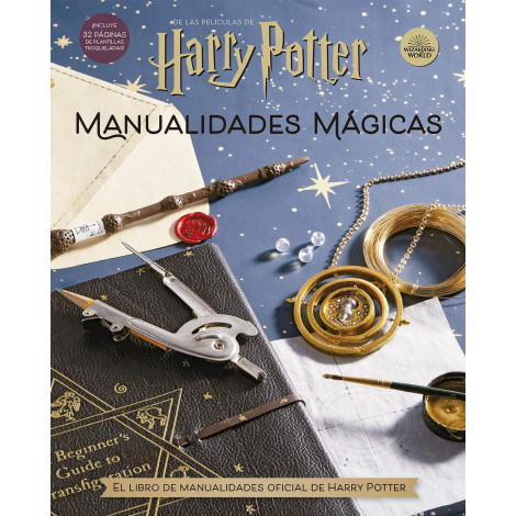 Livro de trabalhos manuais mágicos do Harry Potter