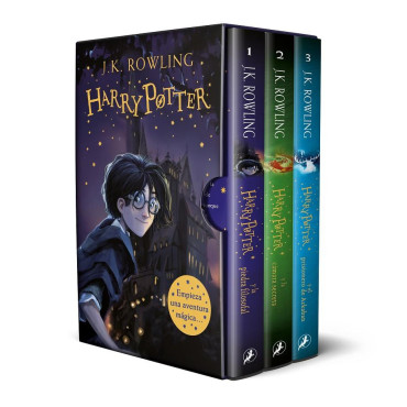 Estuche 3 libros Harry Potter