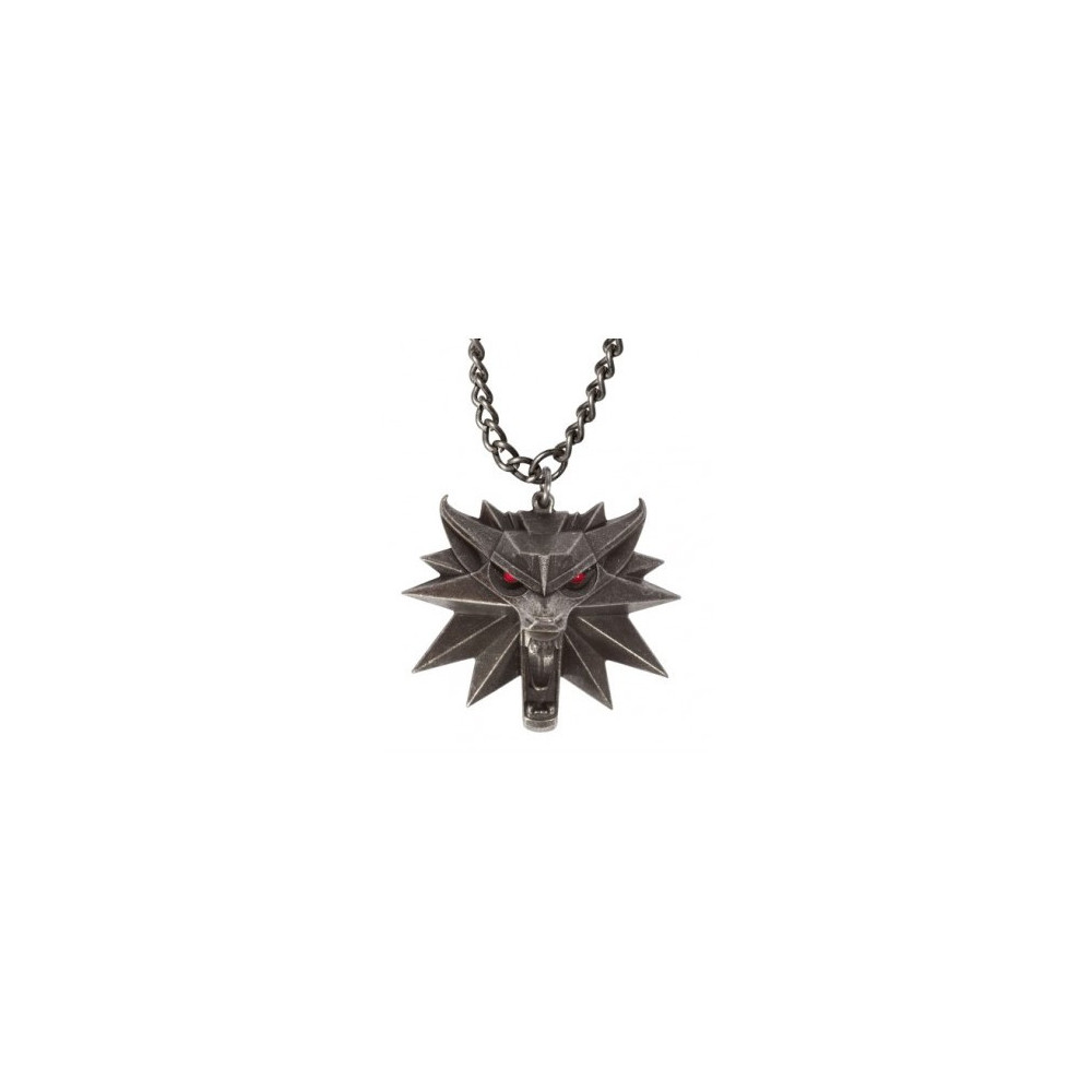 The Witcher Medalhão de lobo LED 3