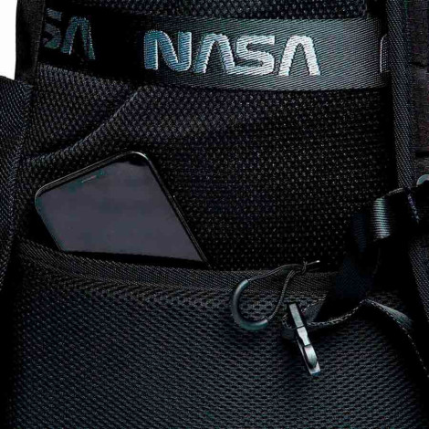 Mochila profissional NASA preta 