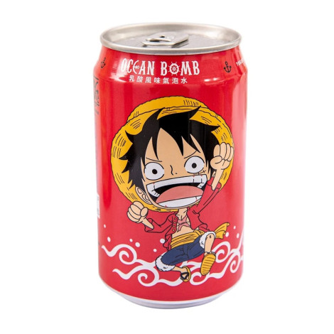 One Piece Luffy Bebida de iogurte Bomba oceânica