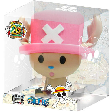 Chibi Chopper One Piece 16 cm figura de porquinho mealheiro