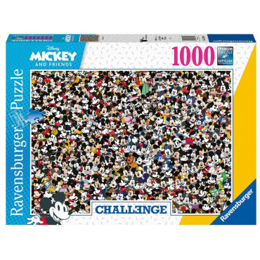 Mickey Mouse Puzzle 1000 peças Desafio Disney