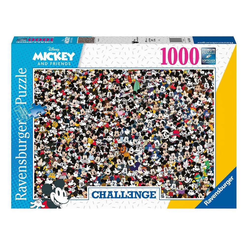 Mickey Mouse Puzzle 1000 peças Desafio Disney