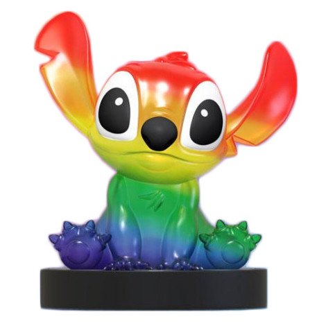 Stitch Figura Rainbow Mini Egg Attack 8 cm Edição limitada