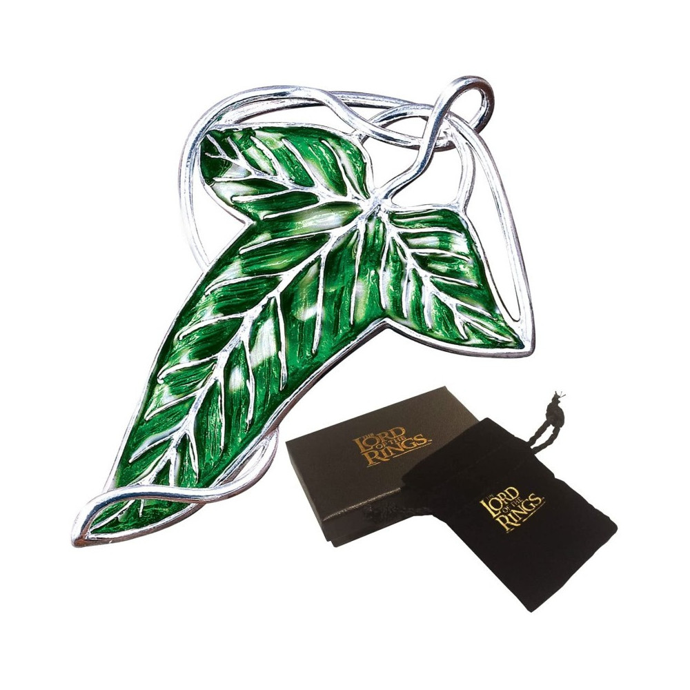 Senhor dos Anéis Elvish Leaf Lorien Brooch