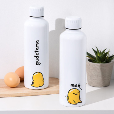 Frasco metálico Gudetama meh 500 ml