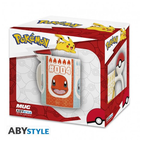 Caneca para iniciantes com Pokémon 3D em forma de pokébola