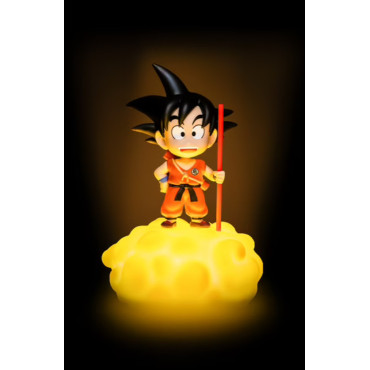 Figura de luz Goku e nuvem Kinton 16cm Dragon Ball