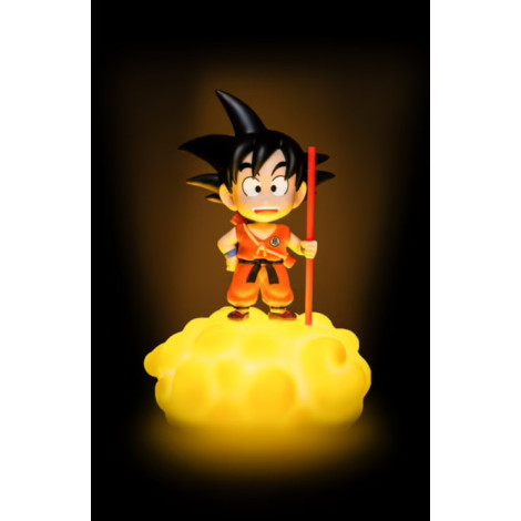 Figura de luz Goku e nuvem Kinton 16cm Dragon Ball