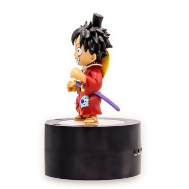 Despertador Luffy Wano com luz One Piece