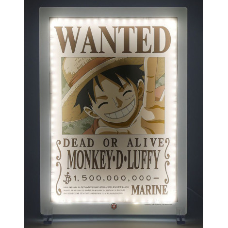 Lâmpada de néon LED que o Luffy queria One Piece